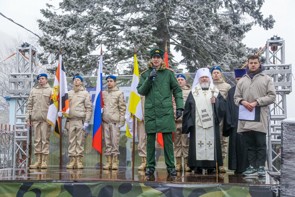 Ставрополь встретил поезд победы «Сила в правде».