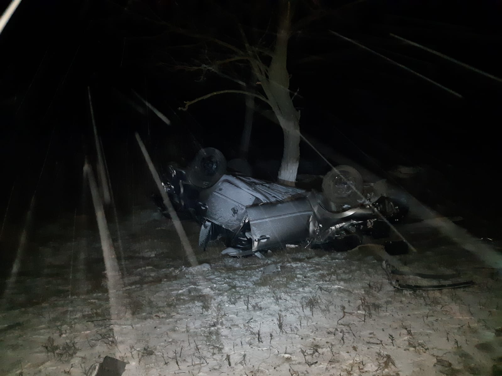 В Ипатовском округе в автоаварии  погиб начинающий водитель.