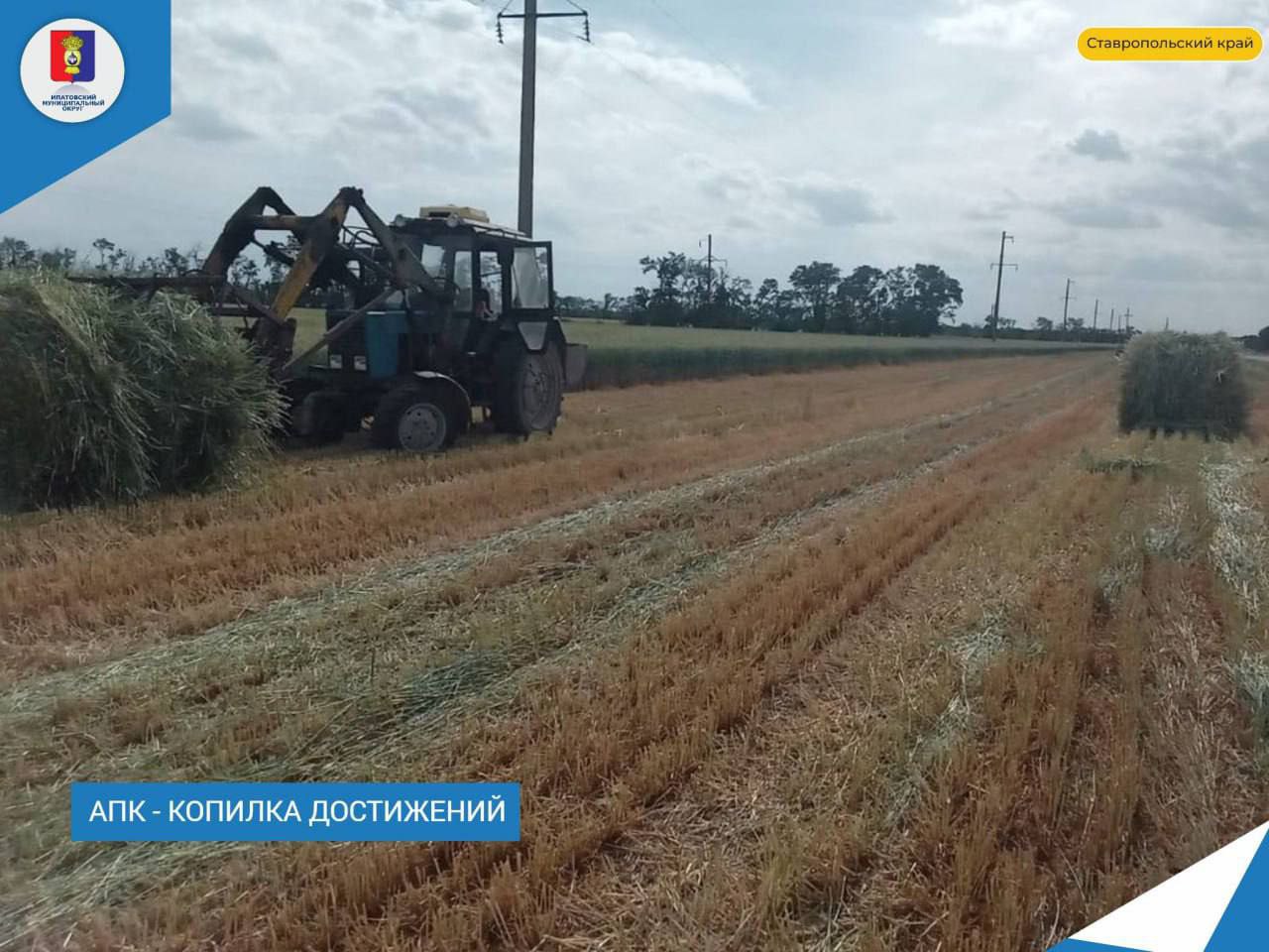 На полях нашего округа кипит работа.