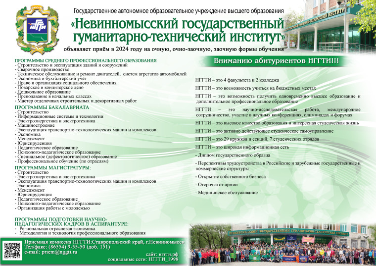 20 июня 2024 года стартовала приемная кампания. 20 июня 2024 года стартовала приемная кампания.