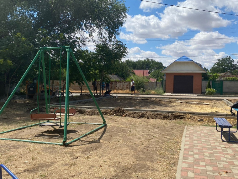 В Ипатово построят очередную детскую площадку. В Ипатово построят очередную детскую площадку.