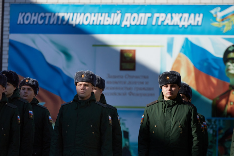 Начался осенний призыв. Начался осенний призыв.