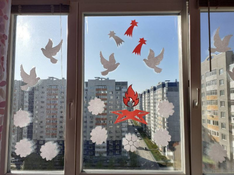 На Ставрополье дан старт акции «Окна Победы». На Ставрополье дан старт акции «Окна Победы».